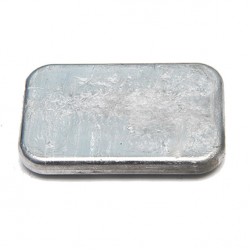 Груз свинцовый 1 кг. плоский ( для разгрузочного жилета )